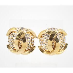 CHANEL CC Clip-on Earrings